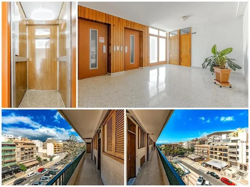 Tenerifeopenhome Bright Penthouse On The Beach Los Cristianos Arona  Spanje